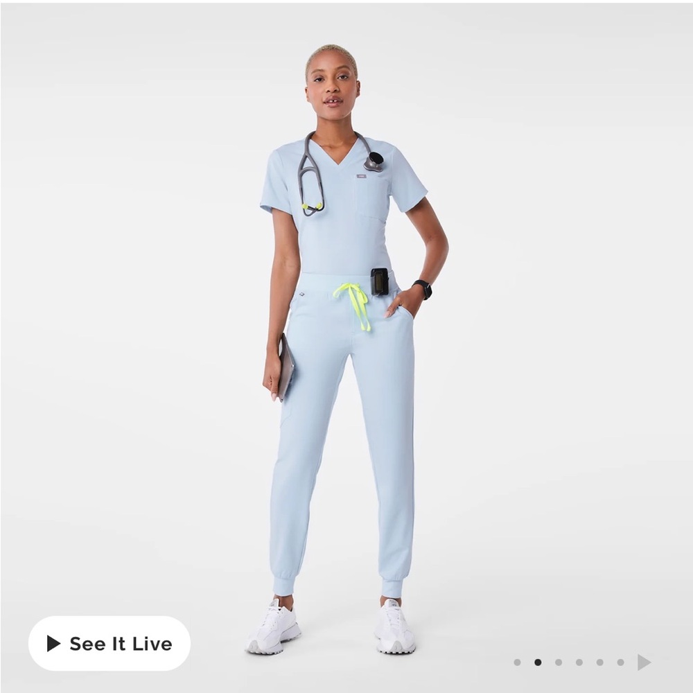 Figs Open Skies Scrubs S/XS